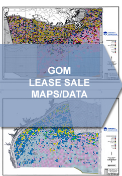 GOM Lease Sale Maps