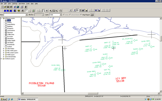 INTELLEX® PC Display including Alaska Data